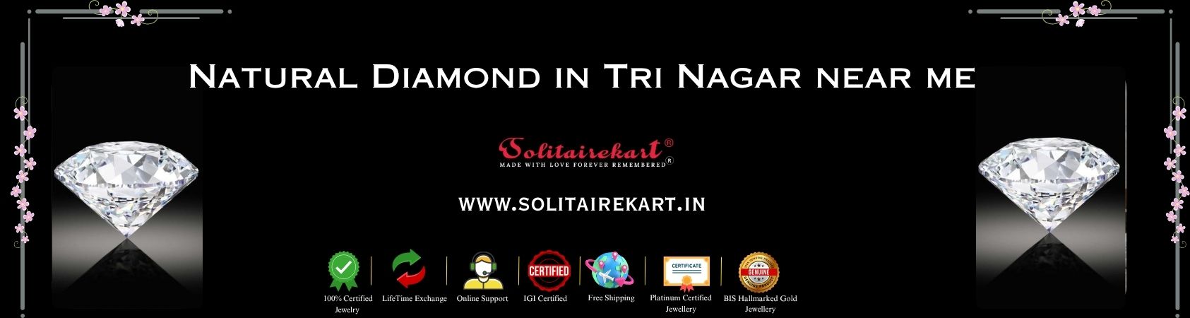 Natural Diamond in Tri Nagar near me – Where Luxury Meets Trust